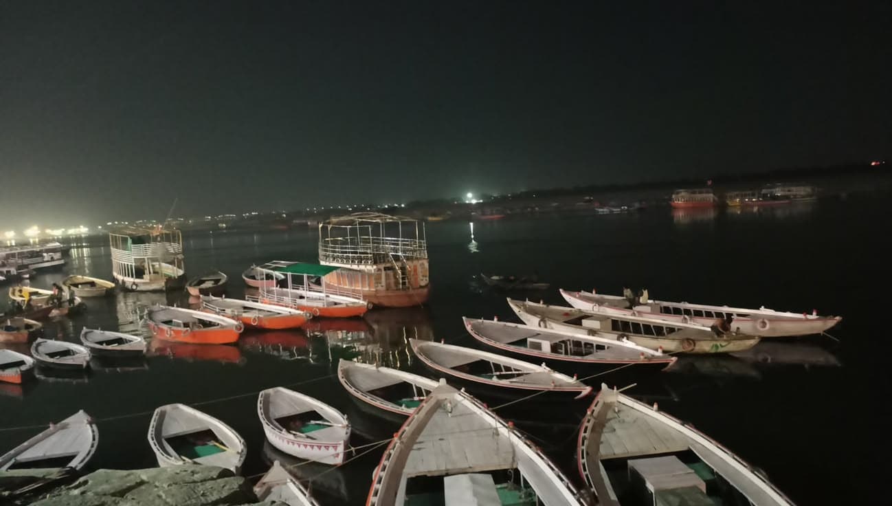 Boat on Ganga River